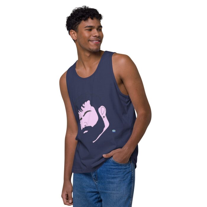 Men’s premium tank top - Smolder - Image 24