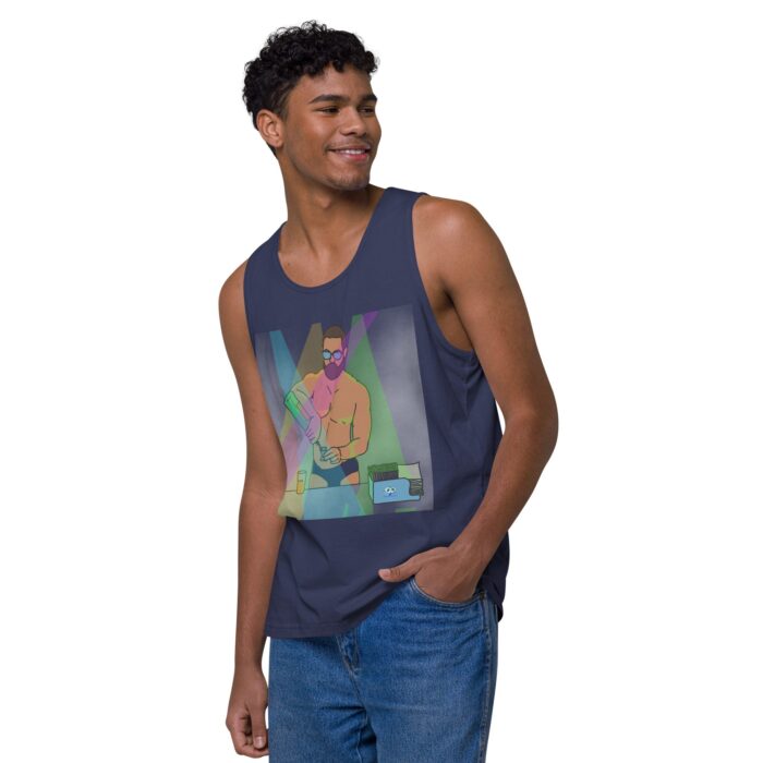 Men’s premium tank top - The Bartender - Image 24