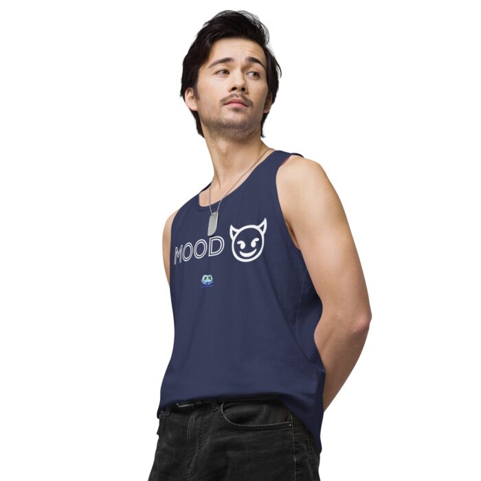 Men’s premium tank top - Mood Horny Devil Emoji - Image 29
