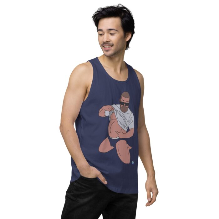 Men’s premium tank top - Belly Pride - Image 29