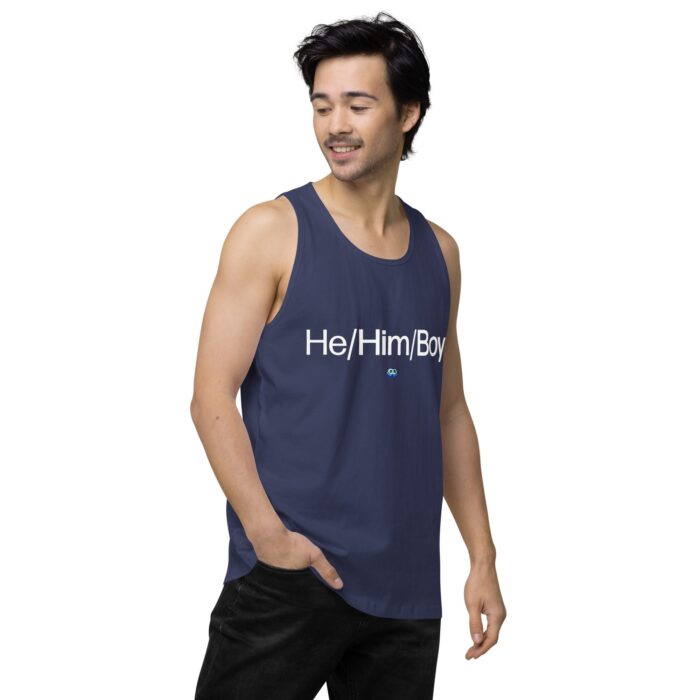 Men’s premium tank top - He/Him/Boy - Image 28