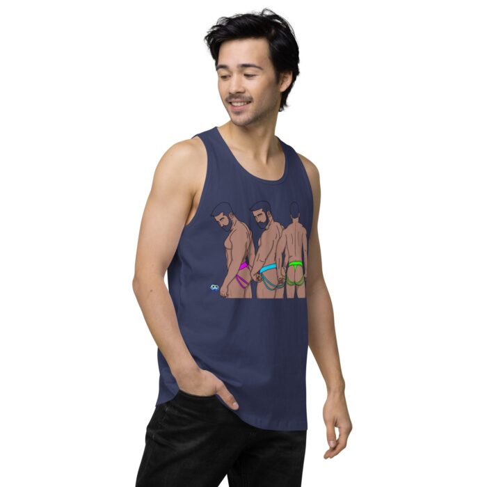 Men’s premium tank top - Neon Jocks - Image 29