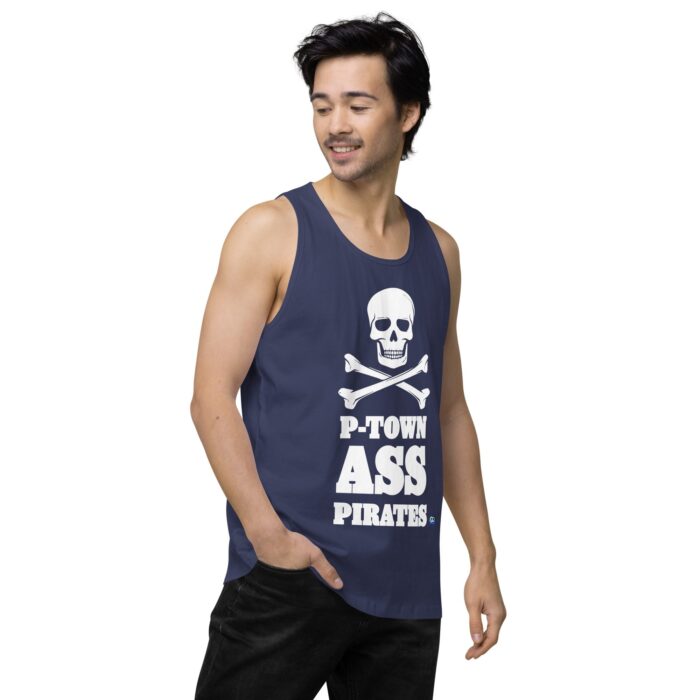 Men’s premium tank top - P-Town Ass Pirates - Image 28