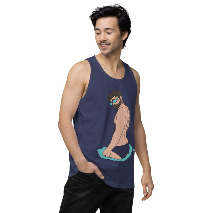 Men’s premium tank top - Pool Boy - Image 28