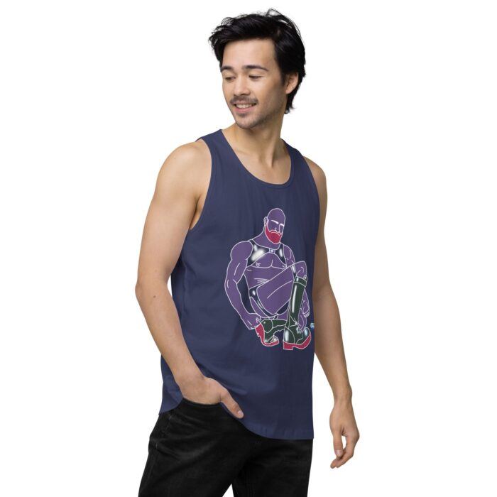 Men’s premium tank top - Rubber Daddy - Image 28