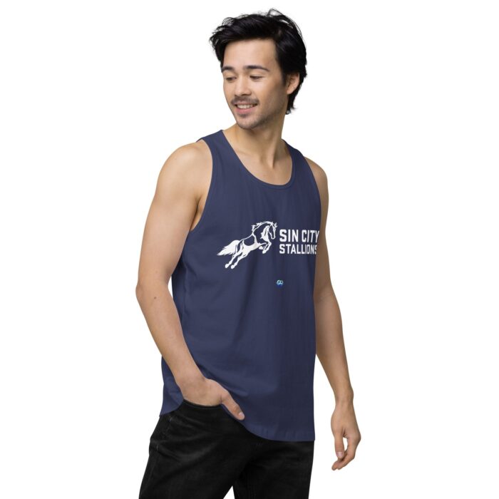 Men’s premium tank top - Sin City Stallions - Image 29