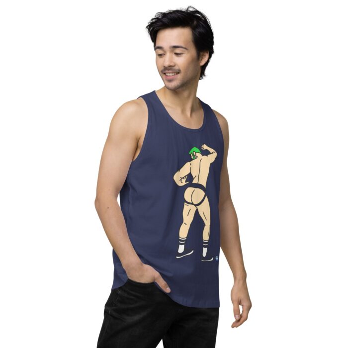 Men’s premium tank top - Up Against The Wall - Image 29