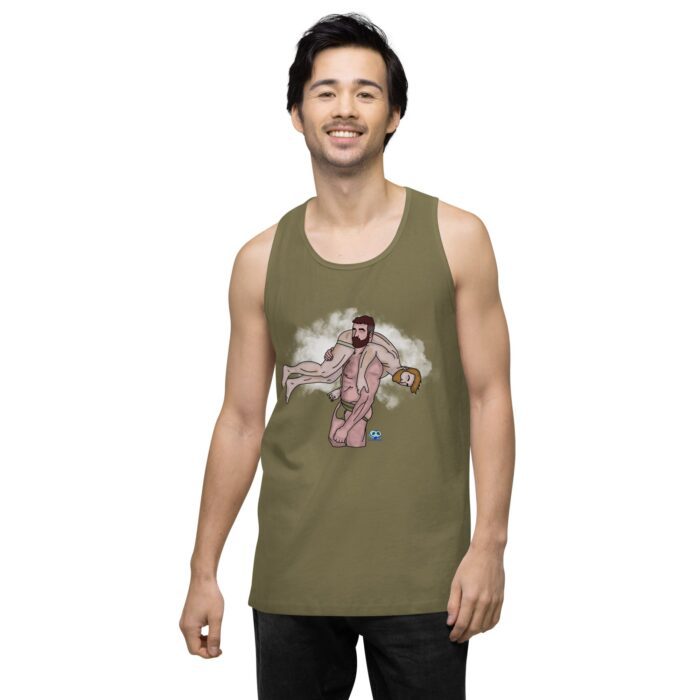 Men’s premium tank top - Carry On - Image 14