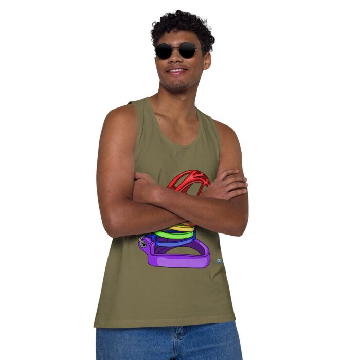Men’s premium tank top - Chastity Cage - Image 15