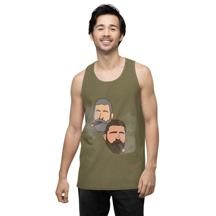 Men’s premium tank top - Cigars - Image 32