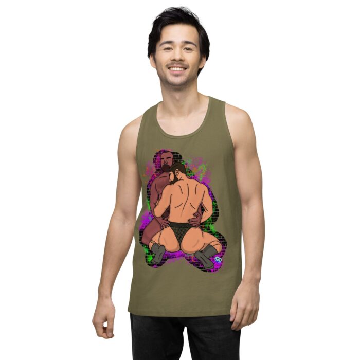 Men’s premium tank top - Mesh - Image 33