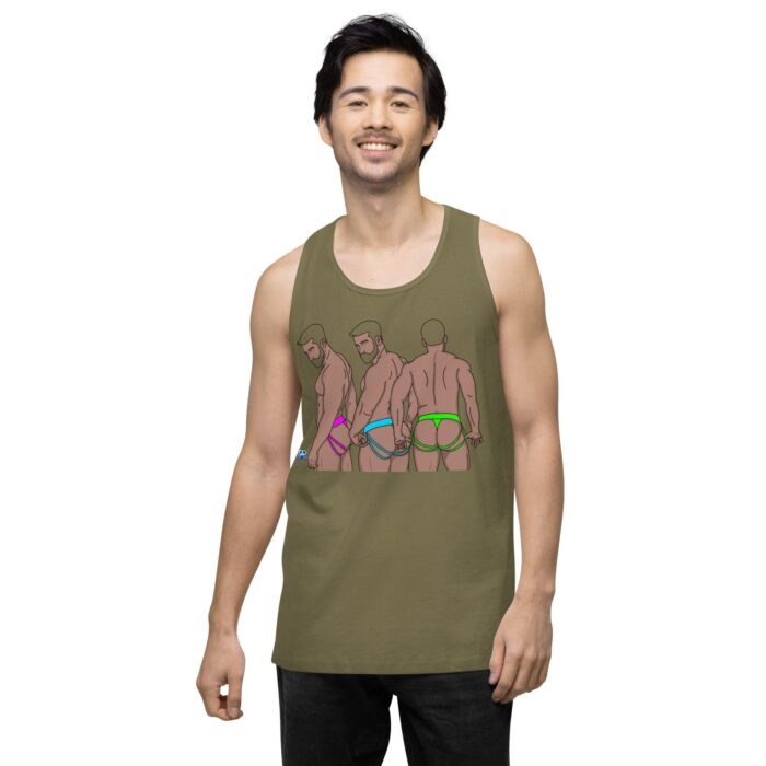 Men’s premium tank top - Neon Jocks - Image 33