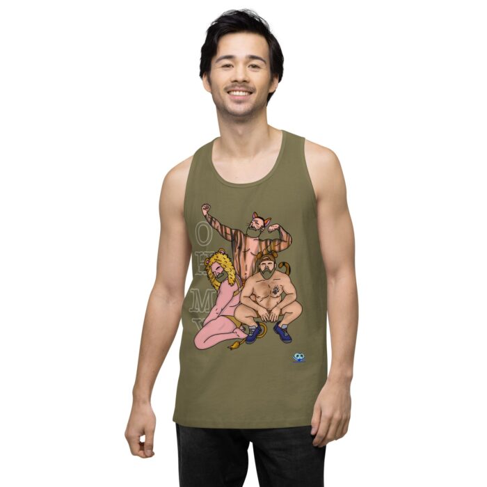 Men’s premium tank top - Oh My - Image 32