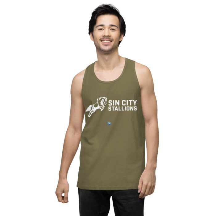 Men’s premium tank top - Sin City Stallions