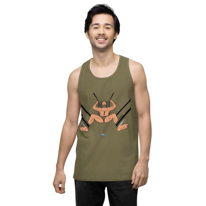 Men’s premium tank top - Sling Set - Image 15