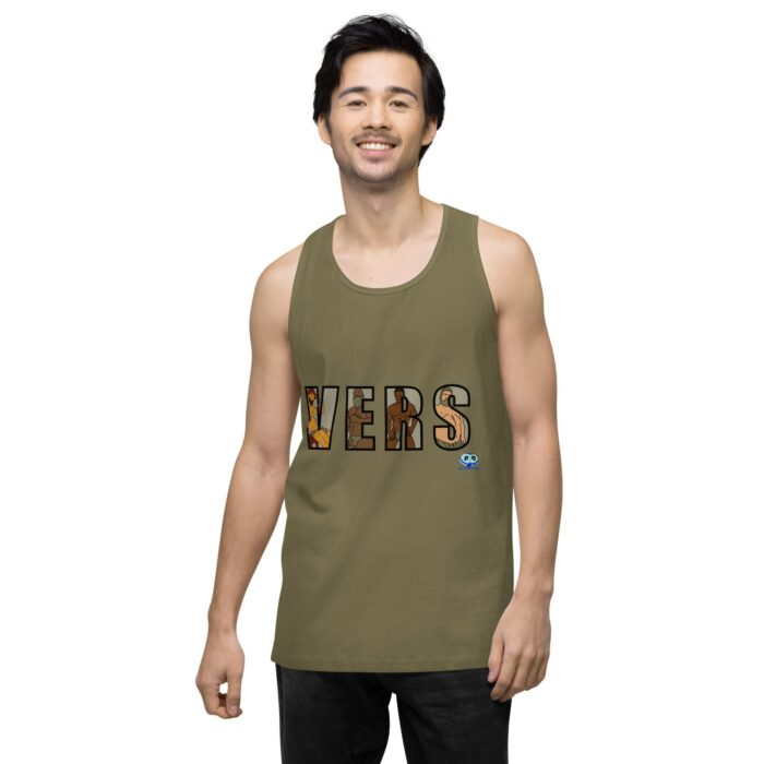 Men’s premium tank top - VERS Cutout - Image 33