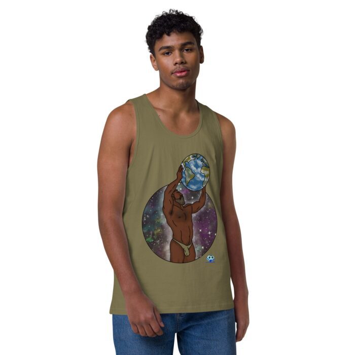 Men’s premium tank top - Atlas - Image 12