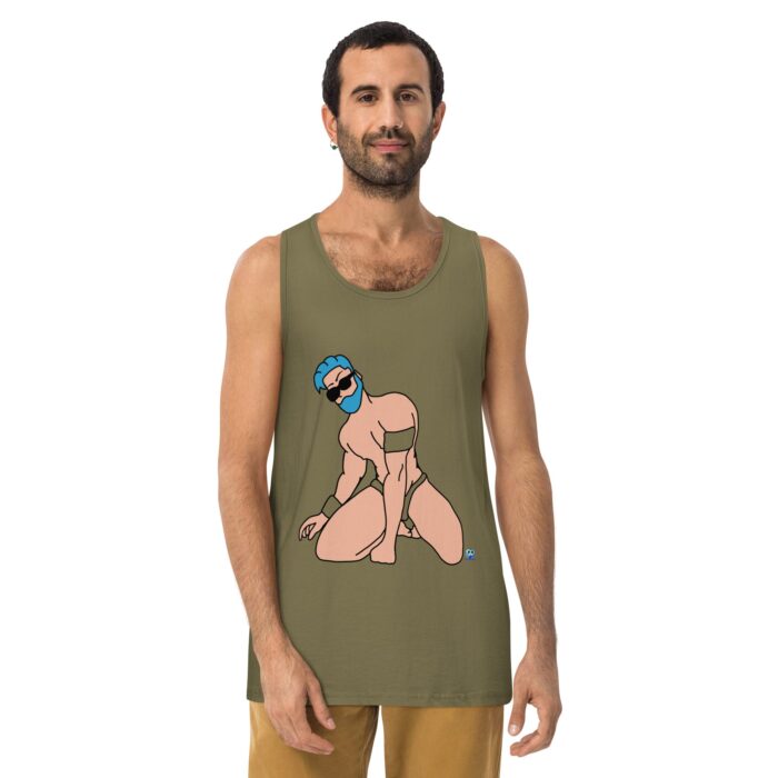 Men’s premium tank top - Bikini, Arm Bands, and Wrist Cuffs - Image 14