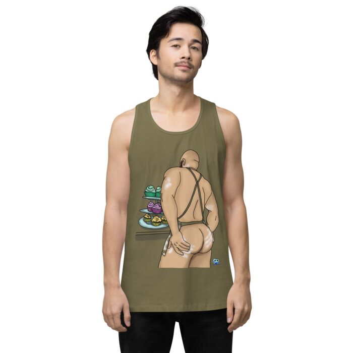 Men’s premium tank top - Cakes - Image 14