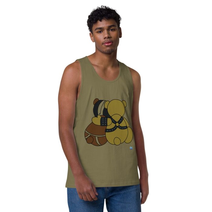 Men’s premium tank top - Bondage Bears - Image 26