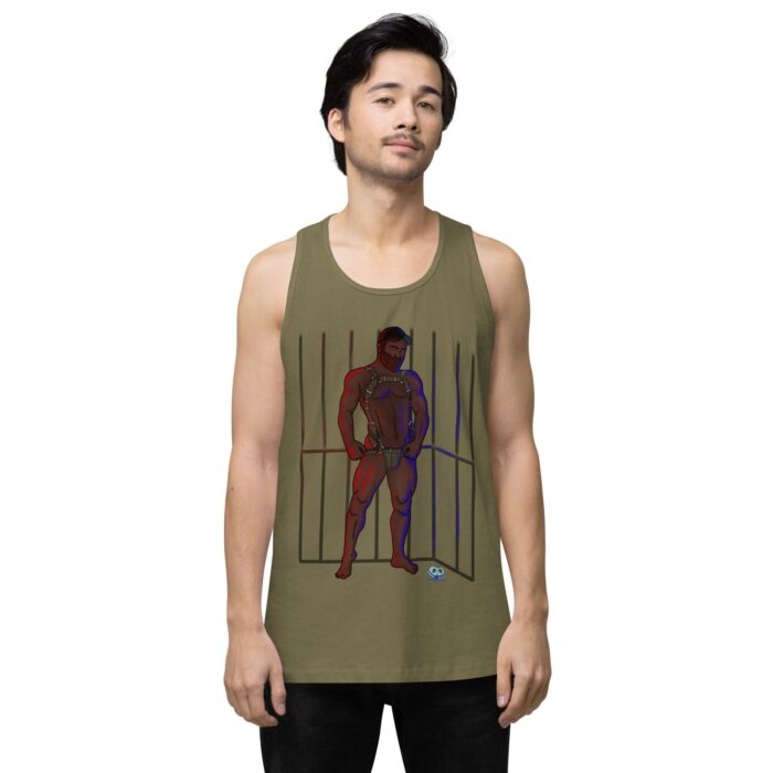 Men’s premium tank top - Busted - Image 14