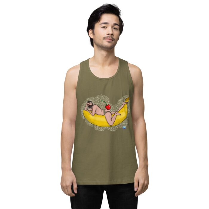 Men’s premium tank top - Cherry on Top - Image 32
