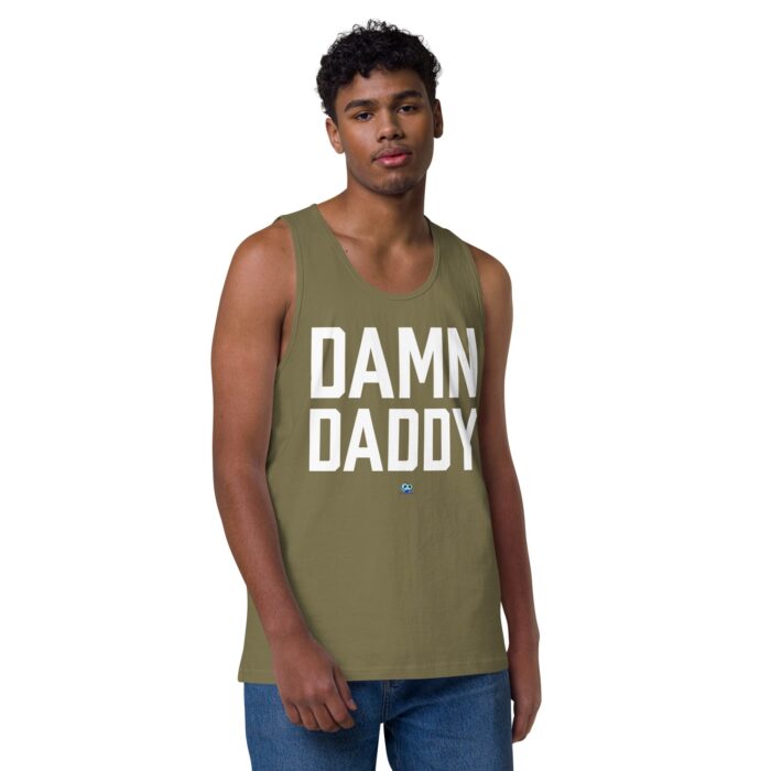 Men’s premium tank top - Damn Daddy - Image 25