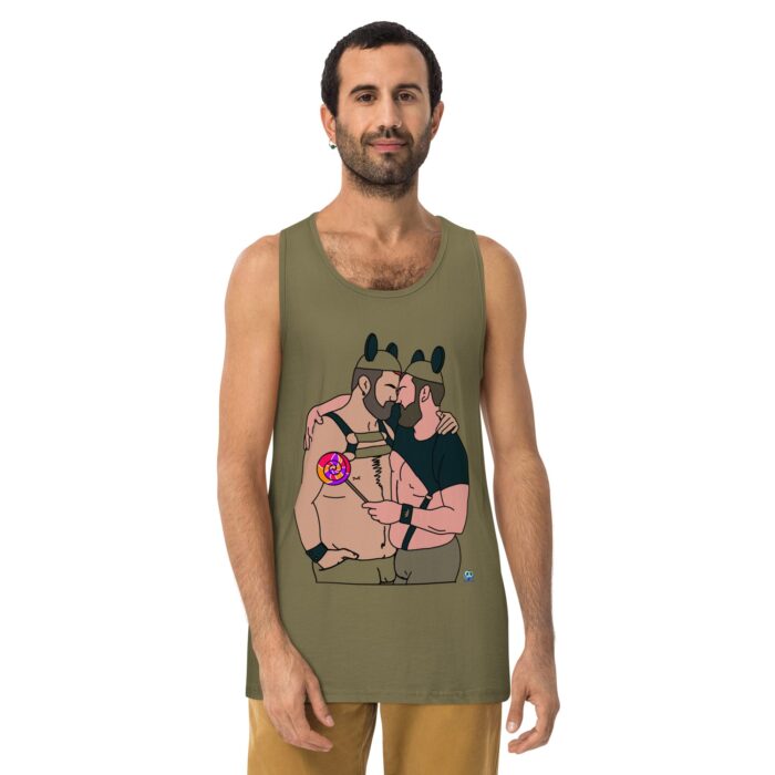 Men’s premium tank top - Disney Couple - Image 14