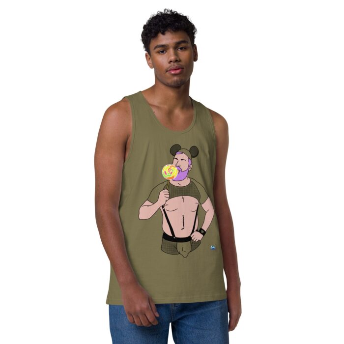 Men’s premium tank top - Disney Sucker - Image 13