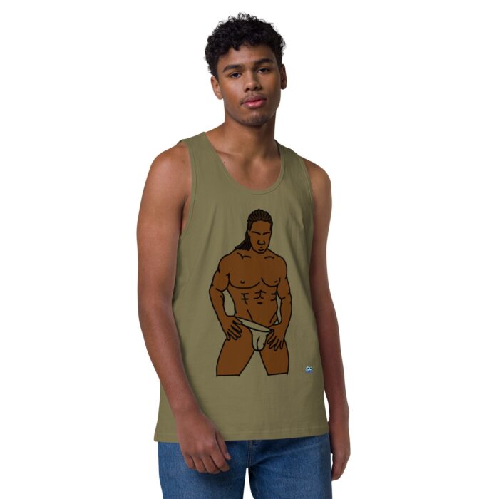 Men’s premium tank top - Dreadlocks - Image 26