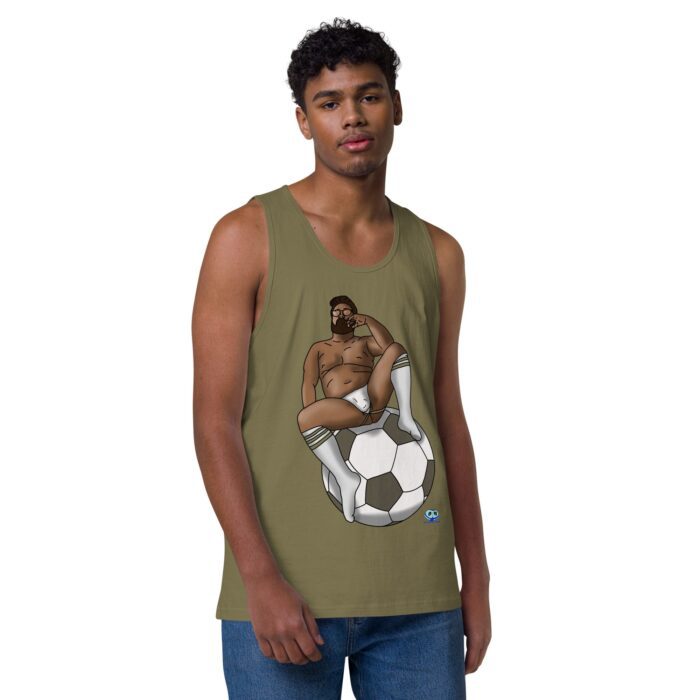 Men’s premium tank top - Futbal / Soccer