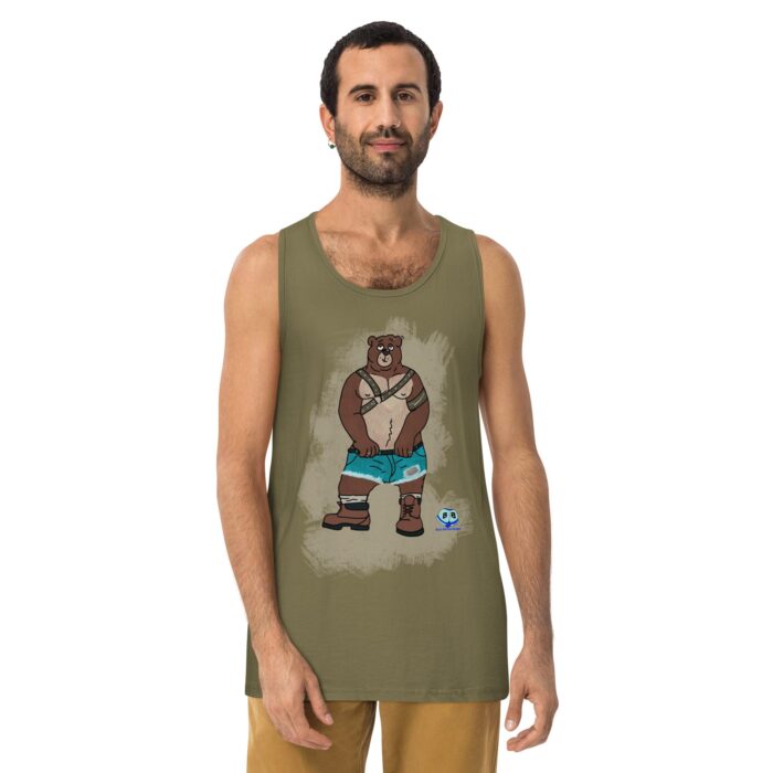 Men’s premium tank top - Growler - Image 14