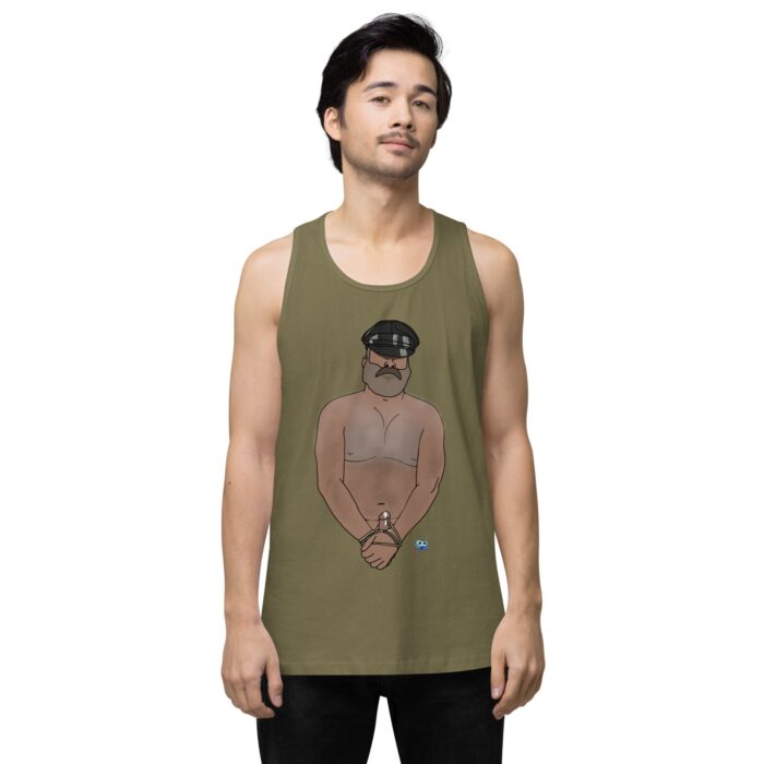 Men’s premium tank top - Hairy Daddy - Image 32