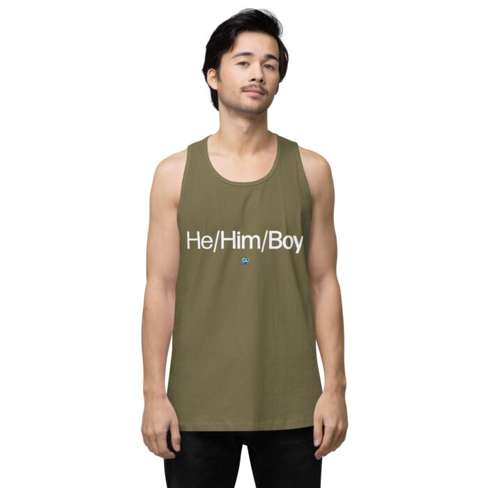 Men’s premium tank top - He/Him/Boy - Image 31