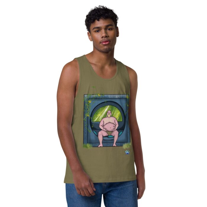 Men’s premium tank top - Heavy Meditation - Image 22