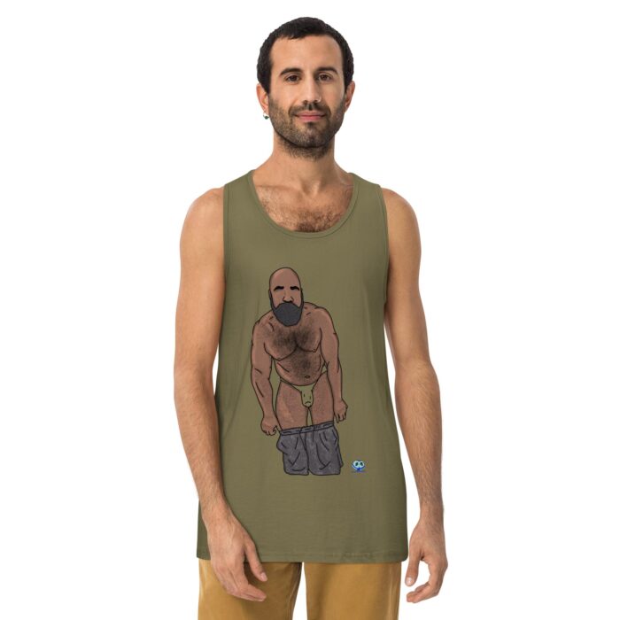 Men’s premium tank top - Lose the Shorts - Image 13