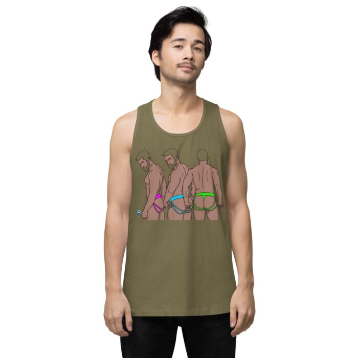 Men’s premium tank top - Neon Jocks - Image 32