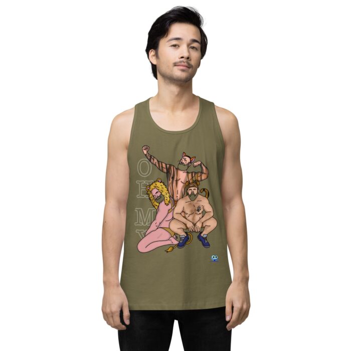 Men’s premium tank top - Oh My - Image 31