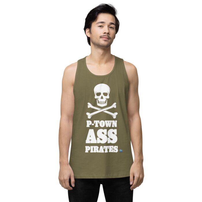 Men’s premium tank top - P-Town Ass Pirates - Image 31