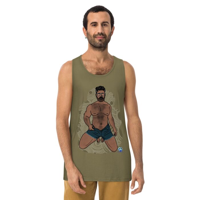 Men’s premium tank top - Persian Daddy - Image 8