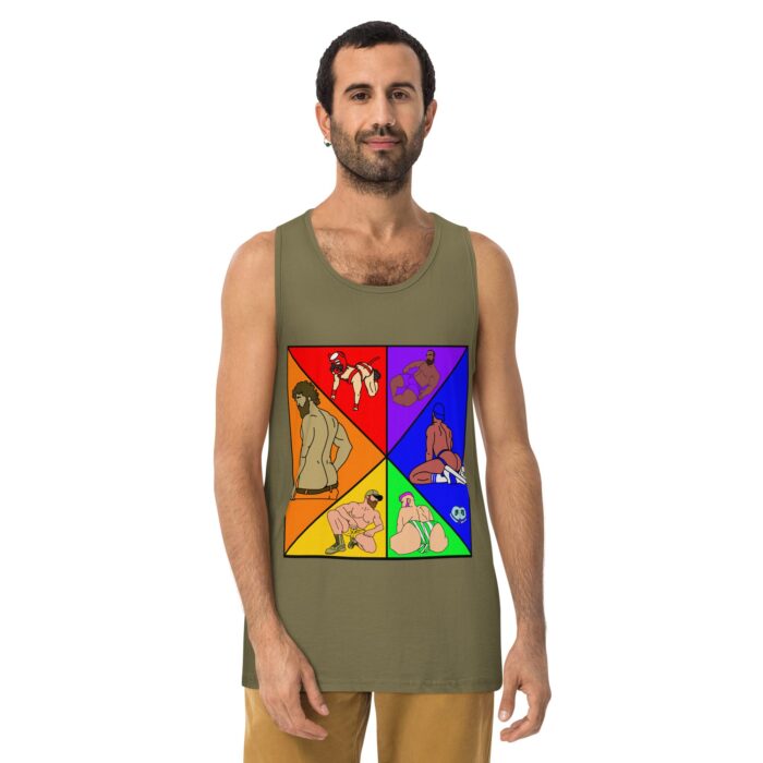 Men’s premium tank top - Pride - Image 14