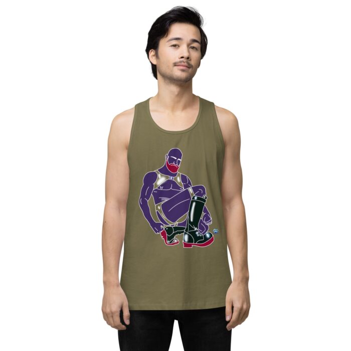 Men’s premium tank top - Rubber Daddy - Image 31