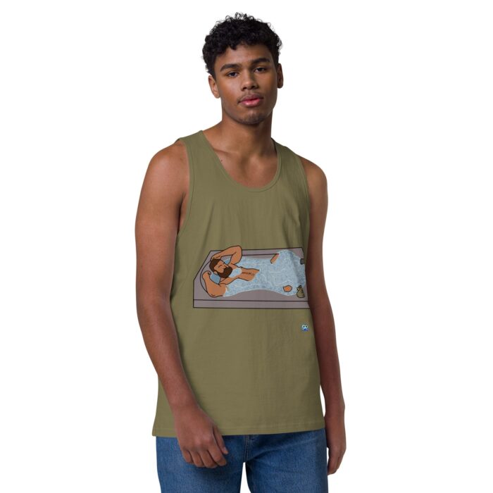 Men’s premium tank top - Rubber Ducky - Image 25
