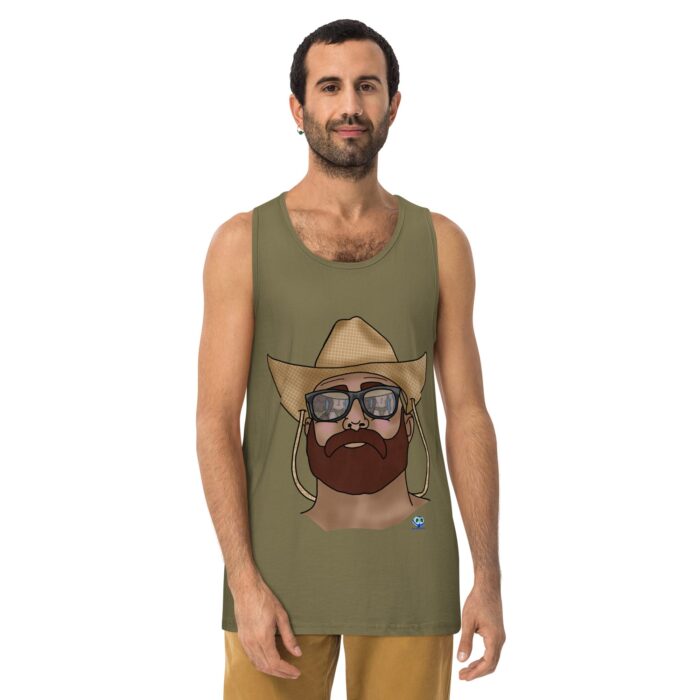 Men’s premium tank top - Sight Line - Image 13