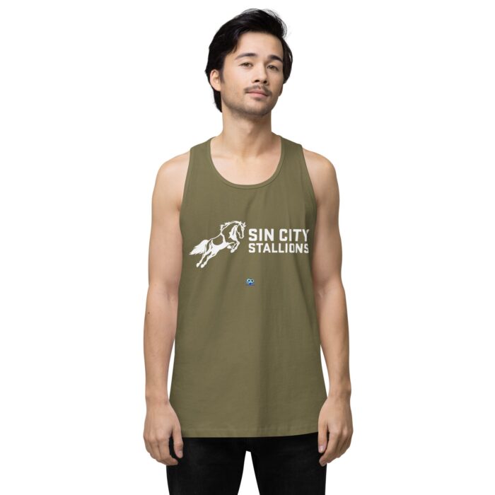 Men’s premium tank top - Sin City Stallions - Image 32