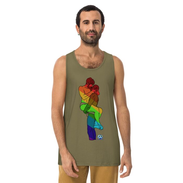 Men’s premium tank top - Skin Tones - Image 14