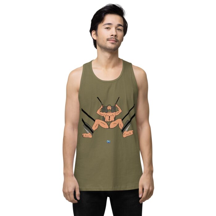 Men’s premium tank top - Sling Set - Image 14