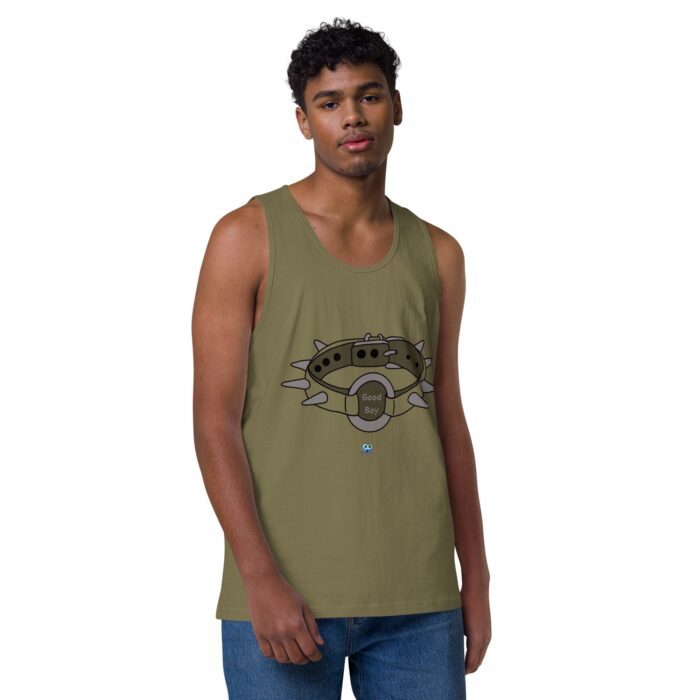 Men’s premium tank top - Spiked Collar - Image 26