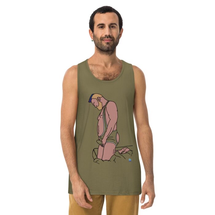 Men’s premium tank top - The Edge - Image 13