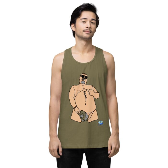 Men’s premium tank top - The Rhino - Image 13